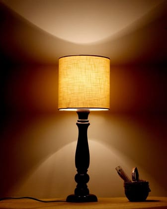 LIGHT ANGLE Wooden Home Decorative Bedroom Living Room Bedside Table Lamps for Home Decoration