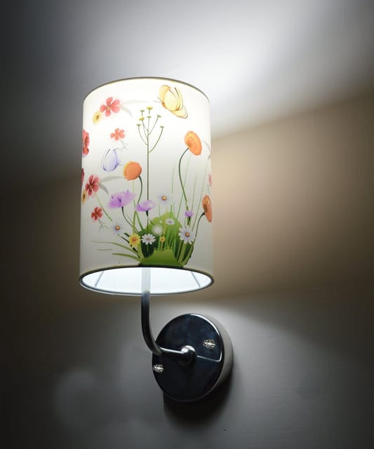 Flower wall shop lamp