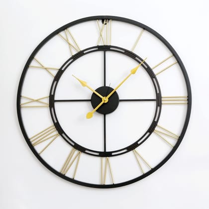 LIGHT ANGLE Metal Wall Decor and Hanging Clock