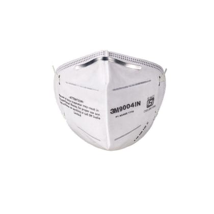 3M 9004IN Dust/Mist Respirator (White) - Pack of 50