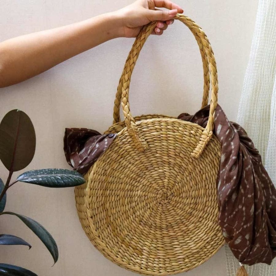 Shoulder Bag - Water Reed (Kauna Grass)