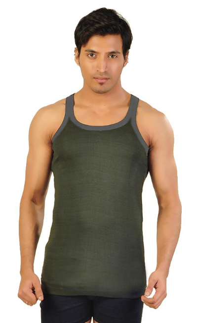 Young Fighter Undershirt Men Casual Wear 100% Cotton