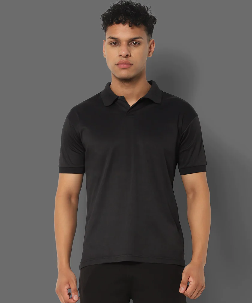 Swift Dry Polo Tee (Black)