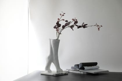 EuroxoArt Feet Vase Table decor