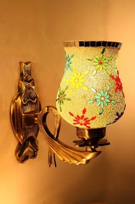 Onflow Decorations Wall Lamp (Multicolour), 15*17