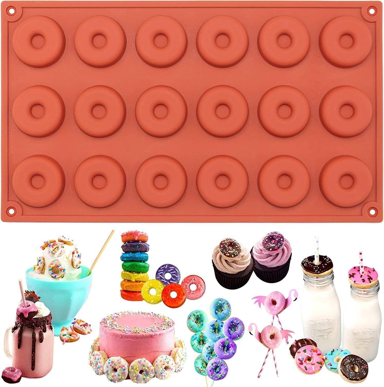 Skytail Silicone Mini Donut Pan - 18 Cavity