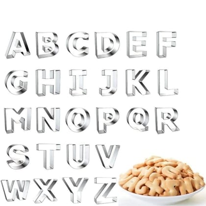 Skytail 26Pcs Alphabet Letter Cutter Tools