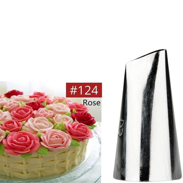 CAKE DECOR™ Small Noor Nozzle - No. 15 Ruffles Design Piping Nozzle wi –  Arife Online Store
