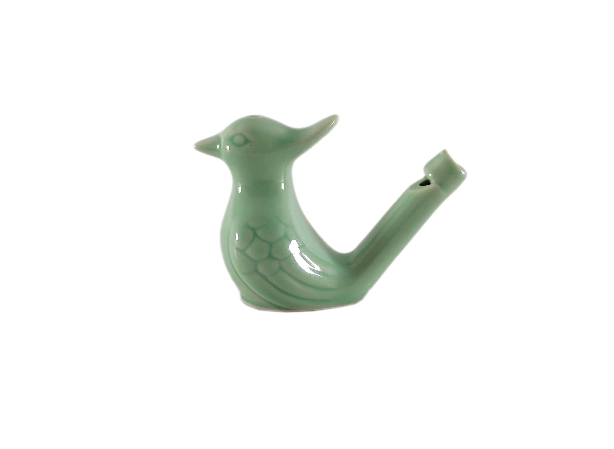 New Ceramic Bird Water Whistle Musical instrument - Clay Bird Water Whistle - Terracotta Bird décor - Fill The Water and Blow The Bird for Different Sounds