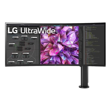 LG 37.5" UltraWide Curved Monitor 38WQ88C QHD+ Resolution 3840 X 1600