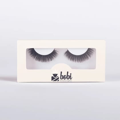 B.O.B.I Reusable Waterproof 15mm Synthetic Hair Natural Fluffy Wispy Long Dynamic 5D Volume Eyelashes - 1 Pair