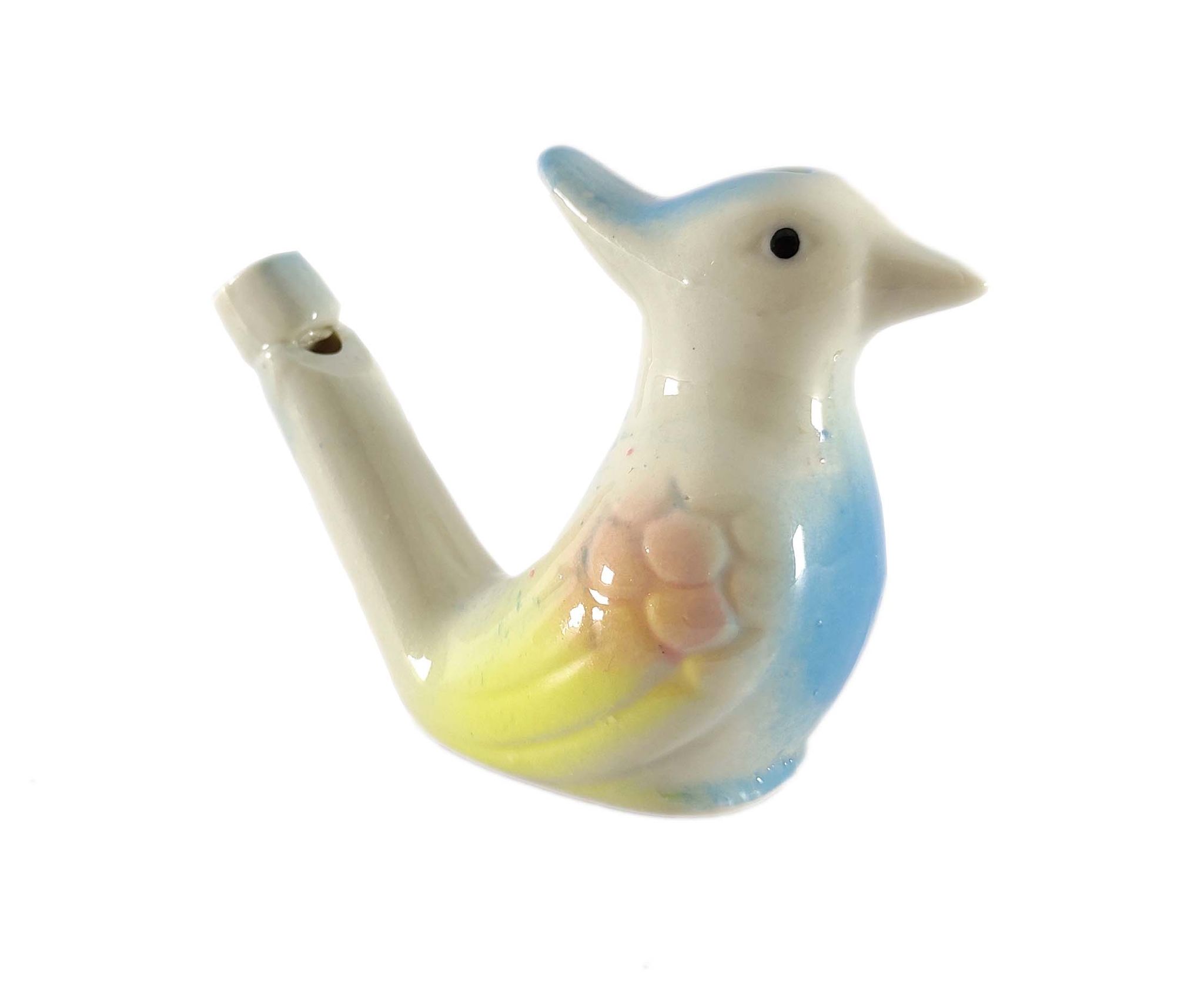 Indian new ceramic bird water whistle musical - fill the water and blow the bird for different sounds / clay bird water whistle terracotta bird – terracotta home decor