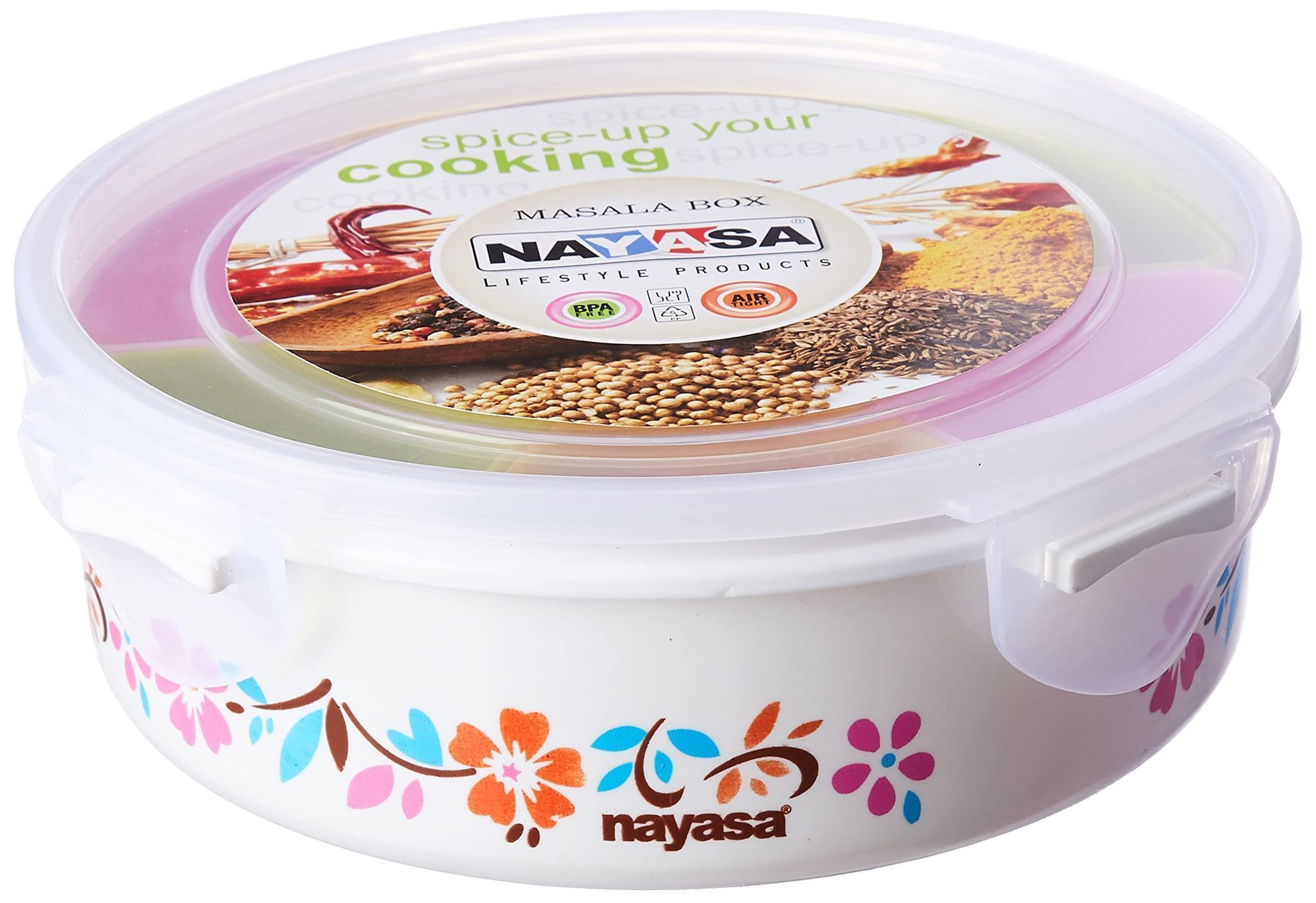 Nayasa Printed Masala Box