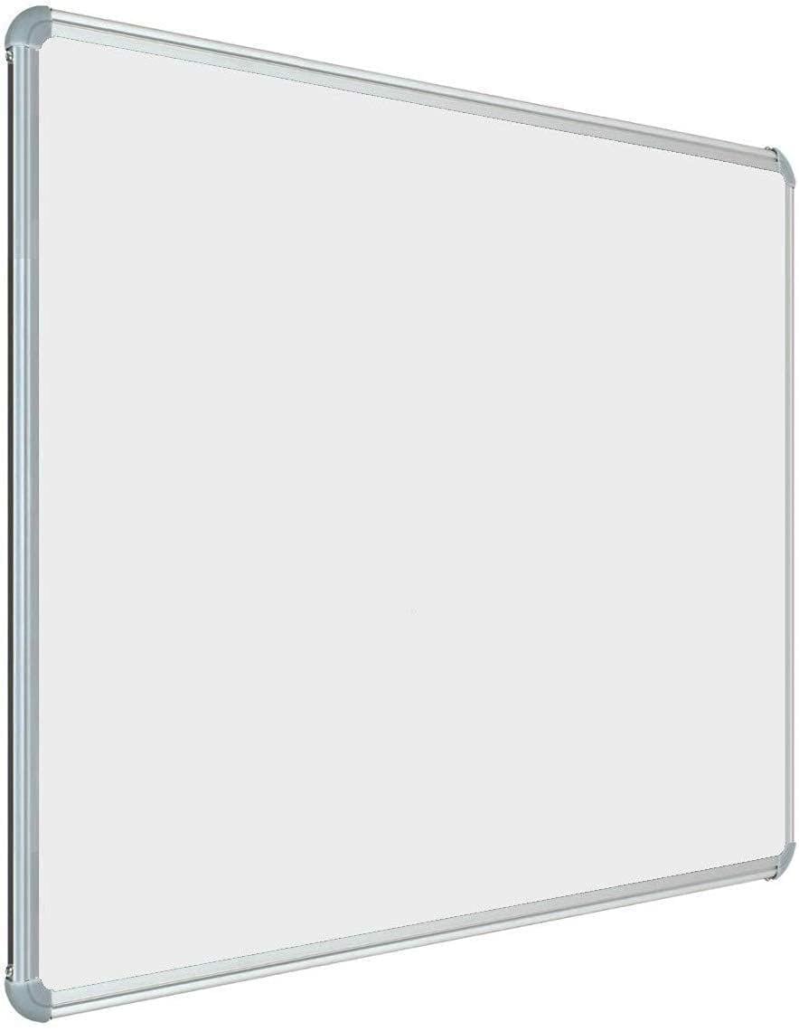 A2DR NonMagnetic 2x2 Feet Double Sided White Board and Chalk Board Both Side Writing Boards, one Side White Marker and Reverse Side Chalk Board Surface (2x2 )