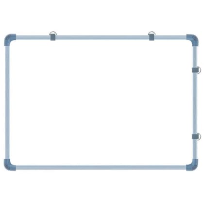 A2DR Non-Magnetic (1.5 x 2 Feet) Double-Sided 2in1 White Board & Green Chalk Board Quality with Hanging Hooks