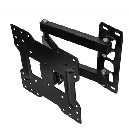 A2DR Universal Full Motion Tv Wall Mount/Stand 23 to 43 Inch LED LCD HD Plasma TV Stand Hanger(Black)(Distance to Wall 75 to 372 mm and Tilted Angle +-15 Degree)