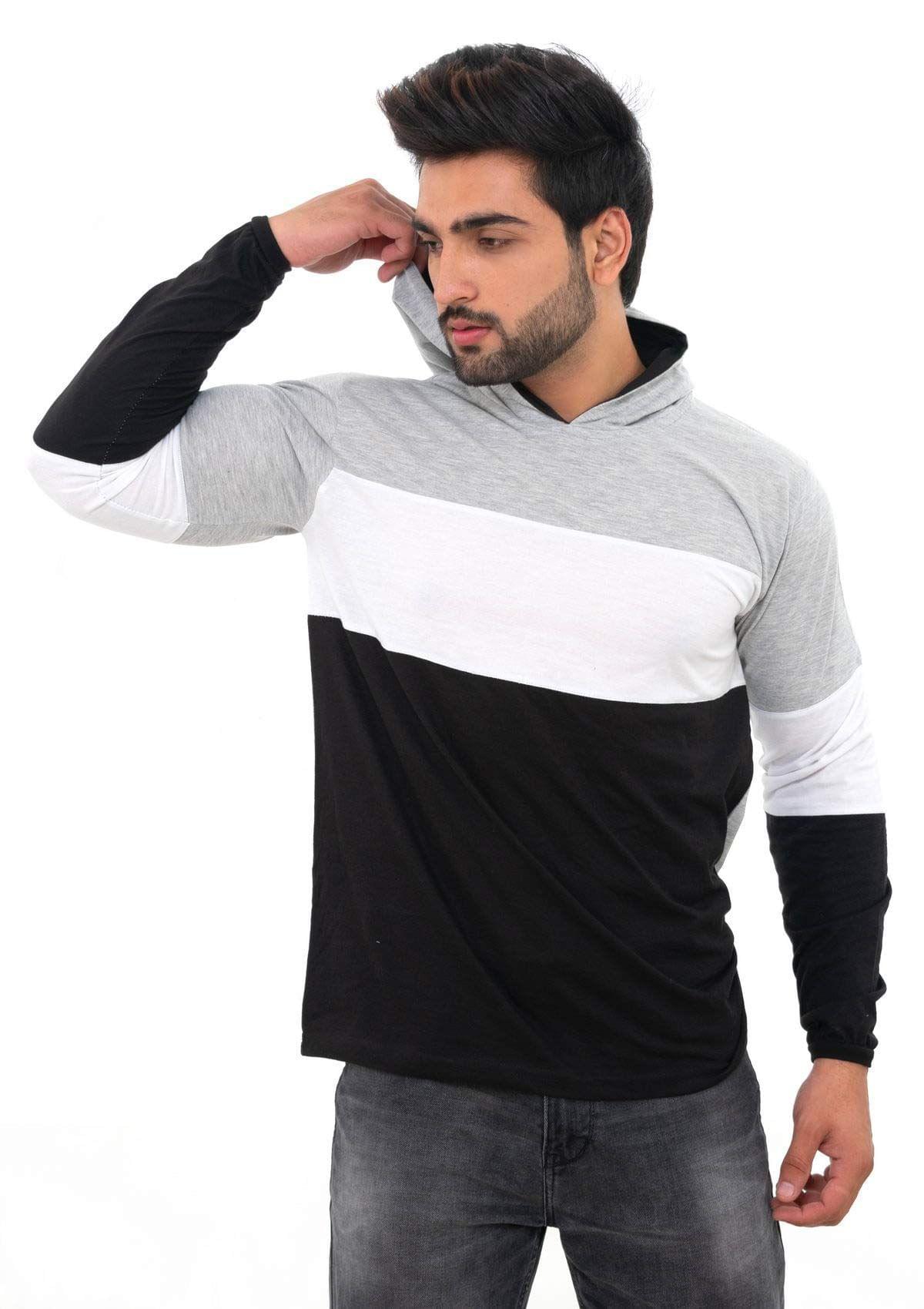 SKYBEN Hooded Full Sleeves Tshirt