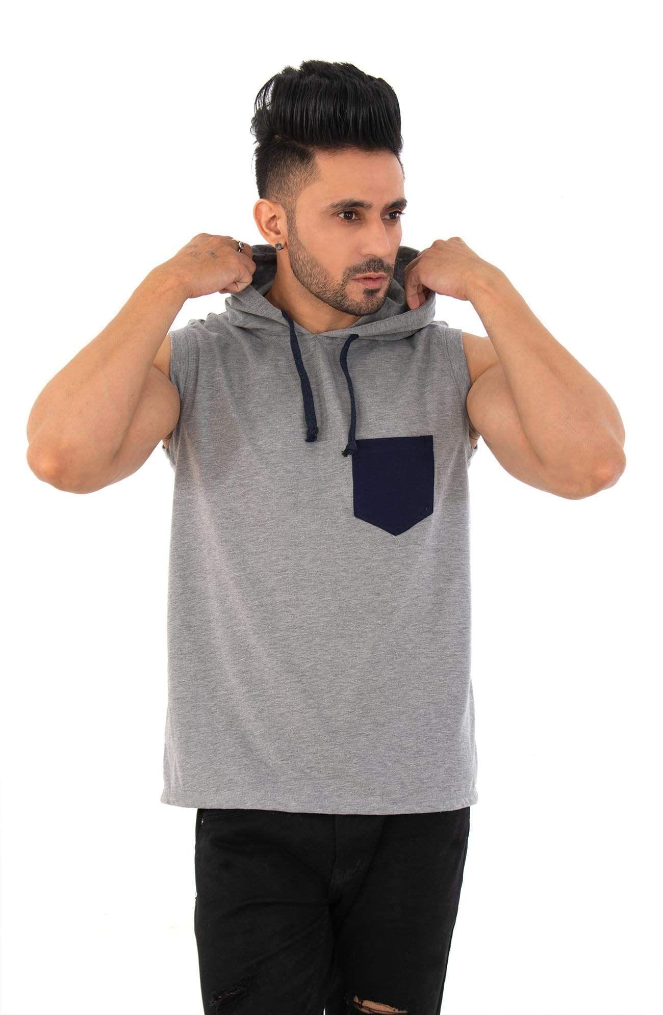 SKYBEN Sleeve Less Hooded Sando