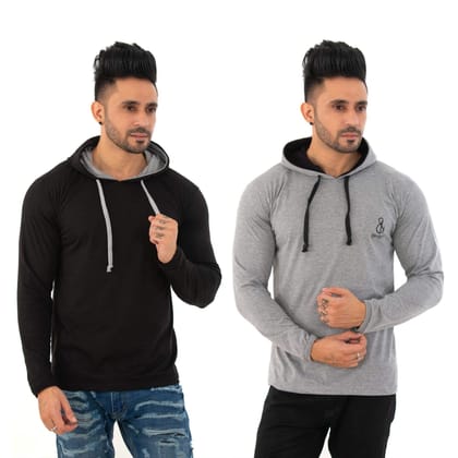 SKYBEN Hooded T Shirts Combo