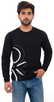 SKYBEN Full Sleeves Round Neck Tshirt