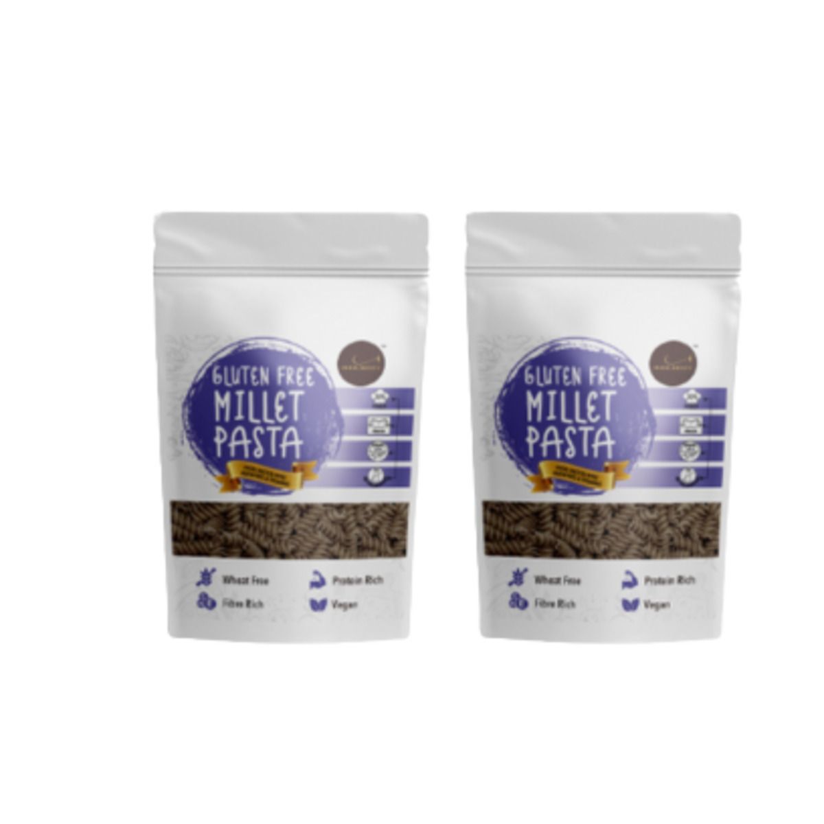 INDULGENCE Gluten Free Millet Pasta Pack of 2 (400 Gms)