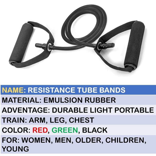 Tdas Natural Rubber Heavy Weight Stretching Loop Resistance Toning