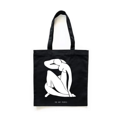 The Art People Matisse Women Black Canvas Tote