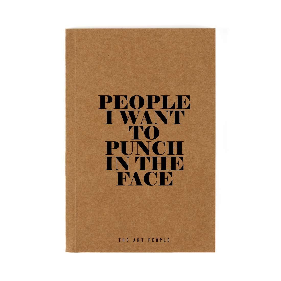 The Art People Punch Notebook - Unruled