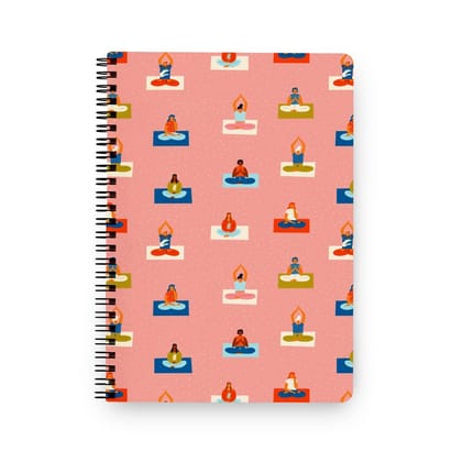 The Art People Power Yoga Wiro Notebook - Ruled