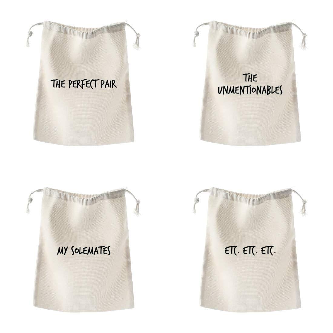 The Art People Shoe/ Lingerie Storage Bag - Set of 4