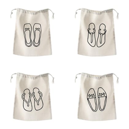 The Art People Shoe/ Lingerie Storage Bag - Set of 4