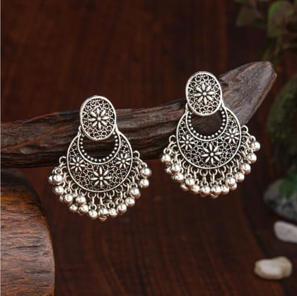 Oxidised Chandbali Earrings JH3903 – Jewel Palace