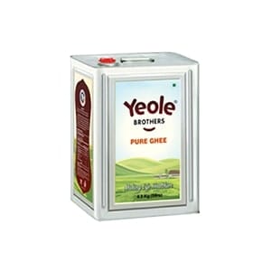 5000 ml White Ghee Tin Pack