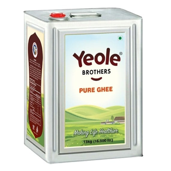 15Kg White Ghee Tin Pack