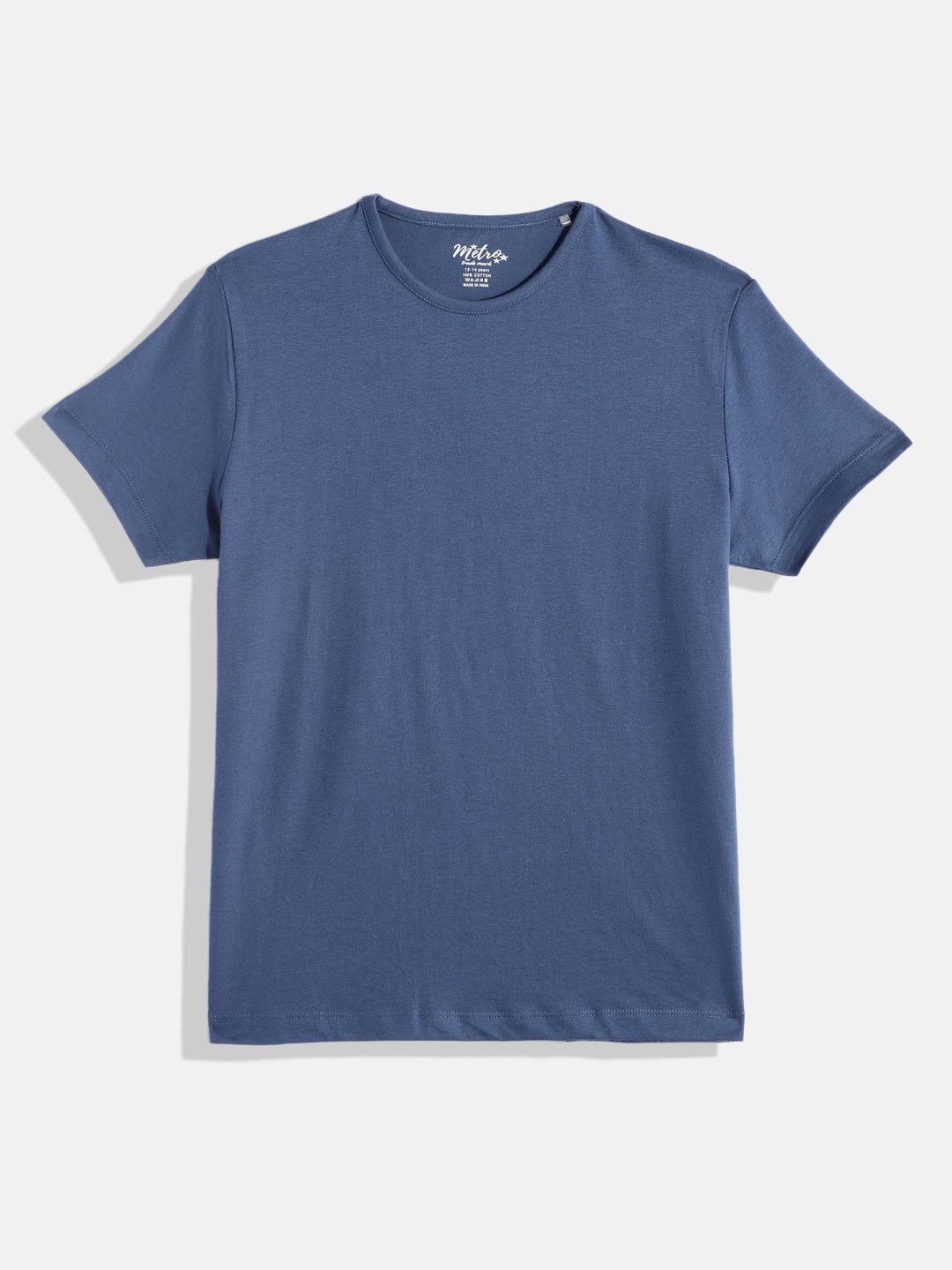 BOYS BLUE CREW NECK T-SHIRT