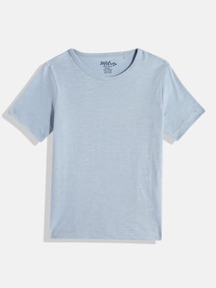 BOYS SKY BLUE CREW NECK T-SHIRT