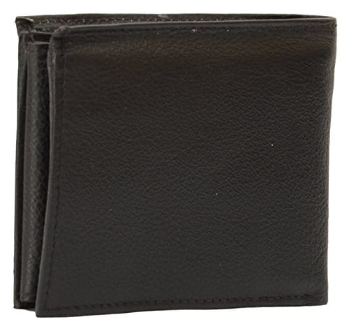 Leatherman Men's Wallet Black Men's Bi-Fold Wallet