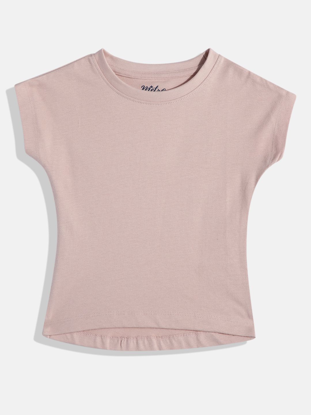 GIRLS CORAL CROP TOP