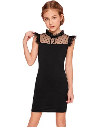 Buy Stylish Fancy Polyester Smallgirls Bodycon Dress Online In India At  Discounted Prices