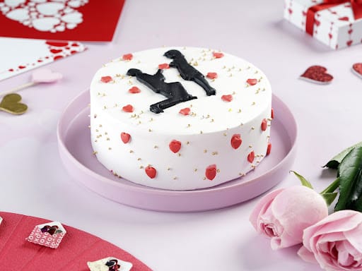 minimalist korean cake design | how to make korean style cake | korean  birthday cake decoration - YouTube