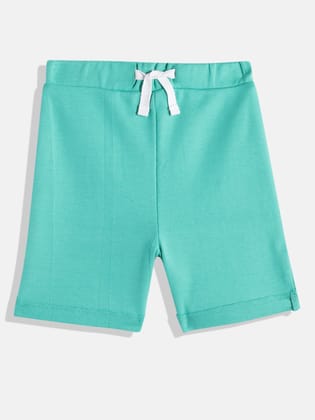 GIRLS GREEN SHORTS