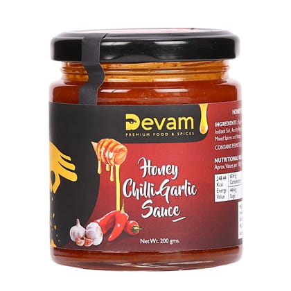 Devam Honey Chilli Garlic Sauce, 200g