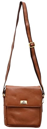 Leatherman Unisex Cross-Body Bag (Brown, 1230_tn)