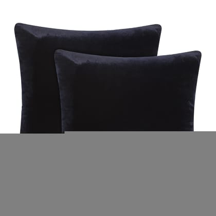 Craft Darbar Micro Velvet Throw Pillow Covers I Soft Solid Square Cushion Case for Patio Sofa Bedding Living Room