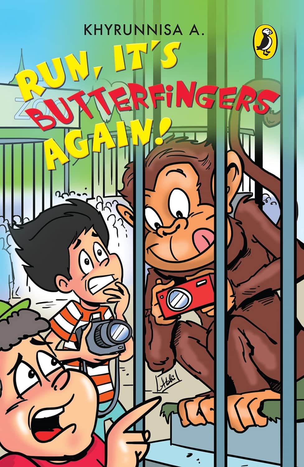 Run, It's Butterfingers Again! [Paperback] Khyrunnisa A [Paperback] Khyrunnisa A