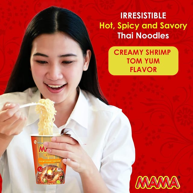 Mama Thai Instant Noodles: Shrimp Tom Yum