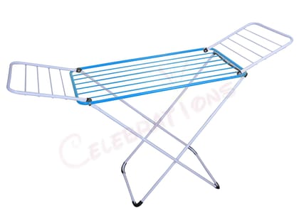 CELEBRATIONS Fast Cloth Dryer Stand - Double Wings Cloth Dryer Stand for Drying All Kinds of Attires