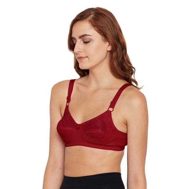 Buy BODYCARE Pack of 2 B-C-D Cup Bra in Maroon Colour - E5583MHMH