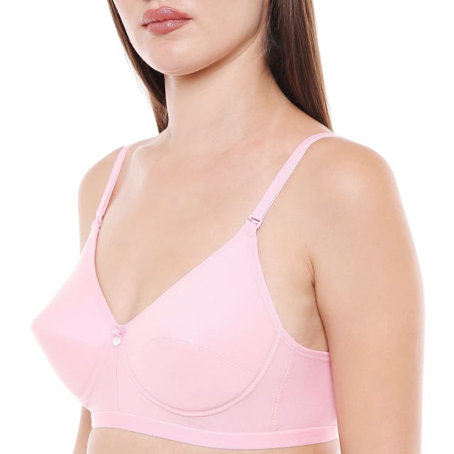 BODYCARE Pack of 2 Padded Bra in Black-Pink Color - E1574BPI