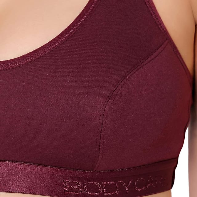 Buy BODYCARE Pack of 3 Sports Bra in Pink-Red-Brown Color - E1608PIREWI at